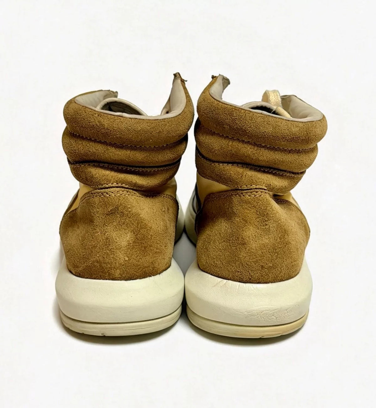 visvim AW21 Green Chamberlain Hi Suede Horsehide Sneakers
