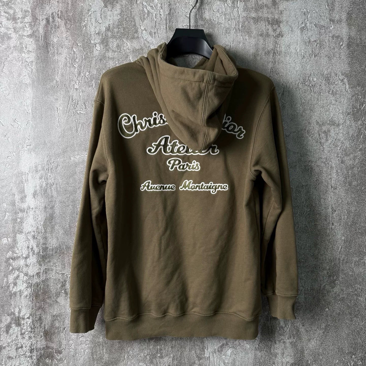 Dior Classic Embroidered Letter Print Hoodie