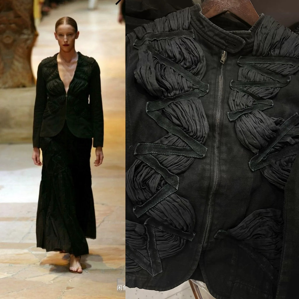 Issey Miyake 2003 White Runway Jacket