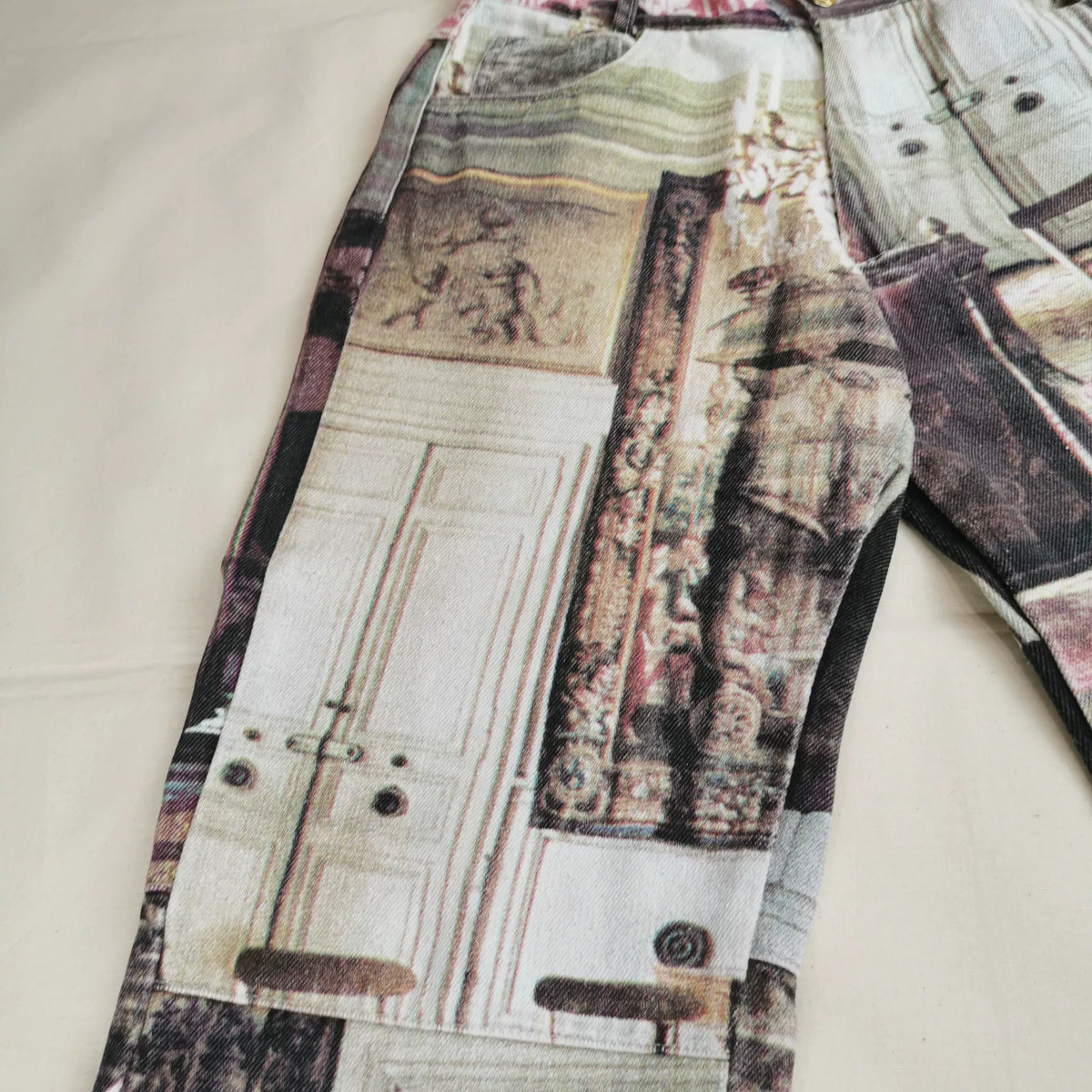 1992 Spring/Summer Vivienne Westwood Salon Print Jeans