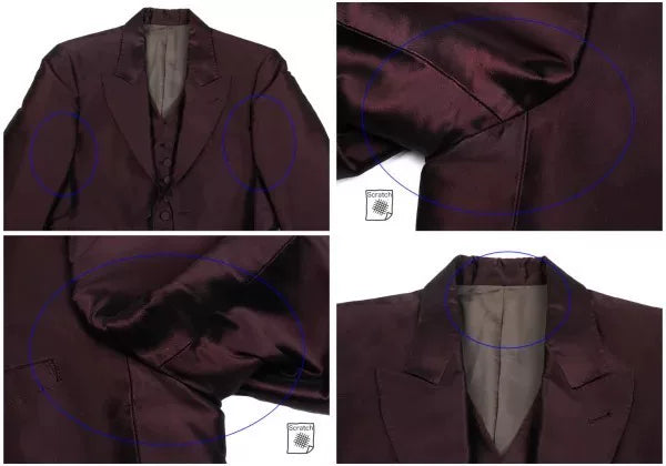 Jean Paul Gaultier Vintage Red Fake Two-Piece Blazer