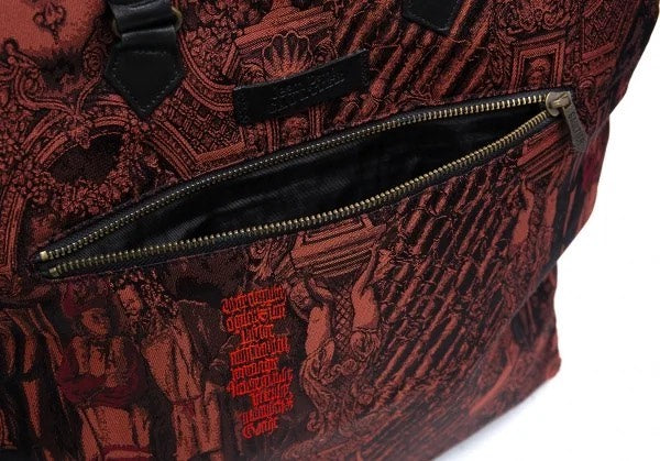 Jean Paul Gaultier Gothic Jacquard Tote Bag