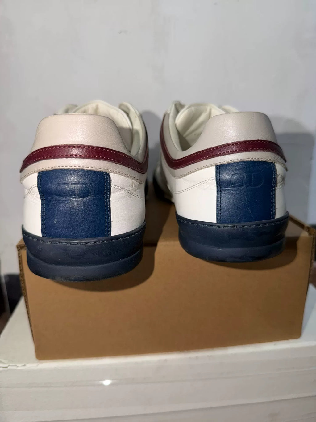 Dior Homme B18 leather low sneakers