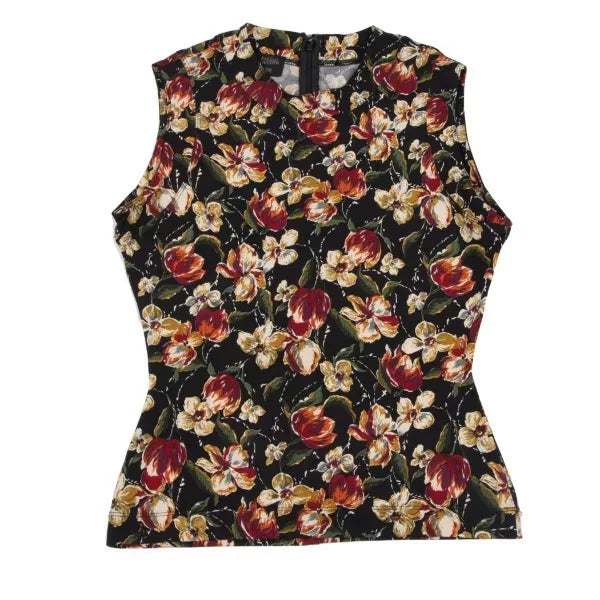 Jean Paul Gaultier Vintage Brown Floral Vest