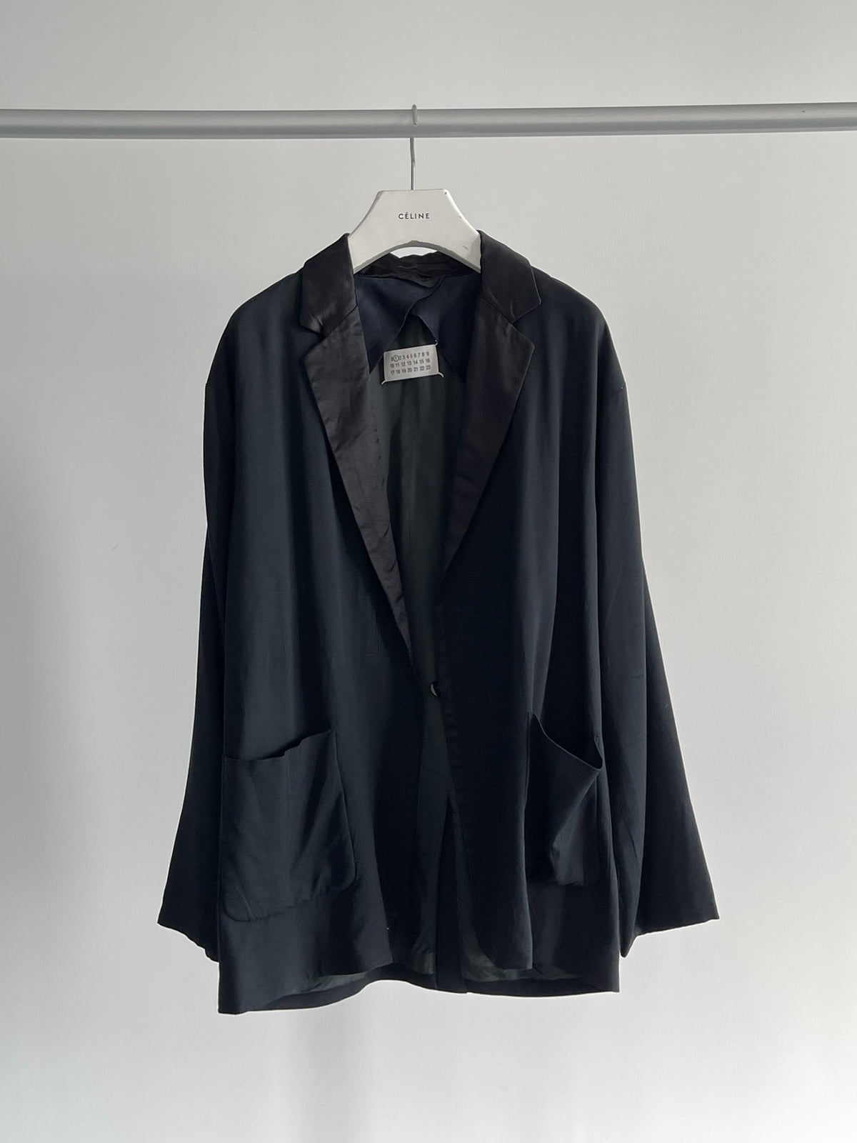 Maison Martin Margiela Satin Collar Suit Jacket