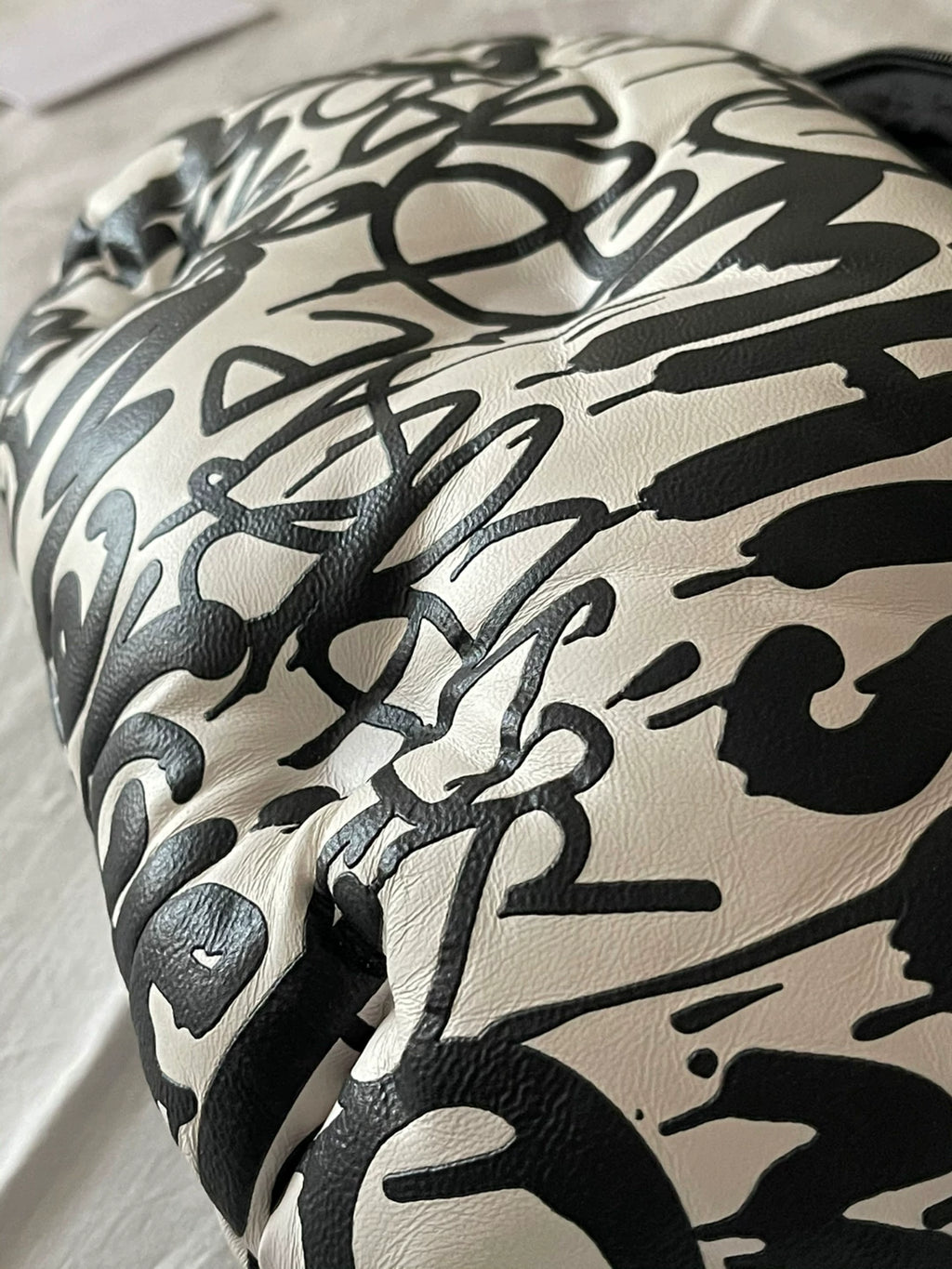 Maison Margiela Graffiti Lambskin Pillow Bag Crossbody Bag Single Shoulder Bag