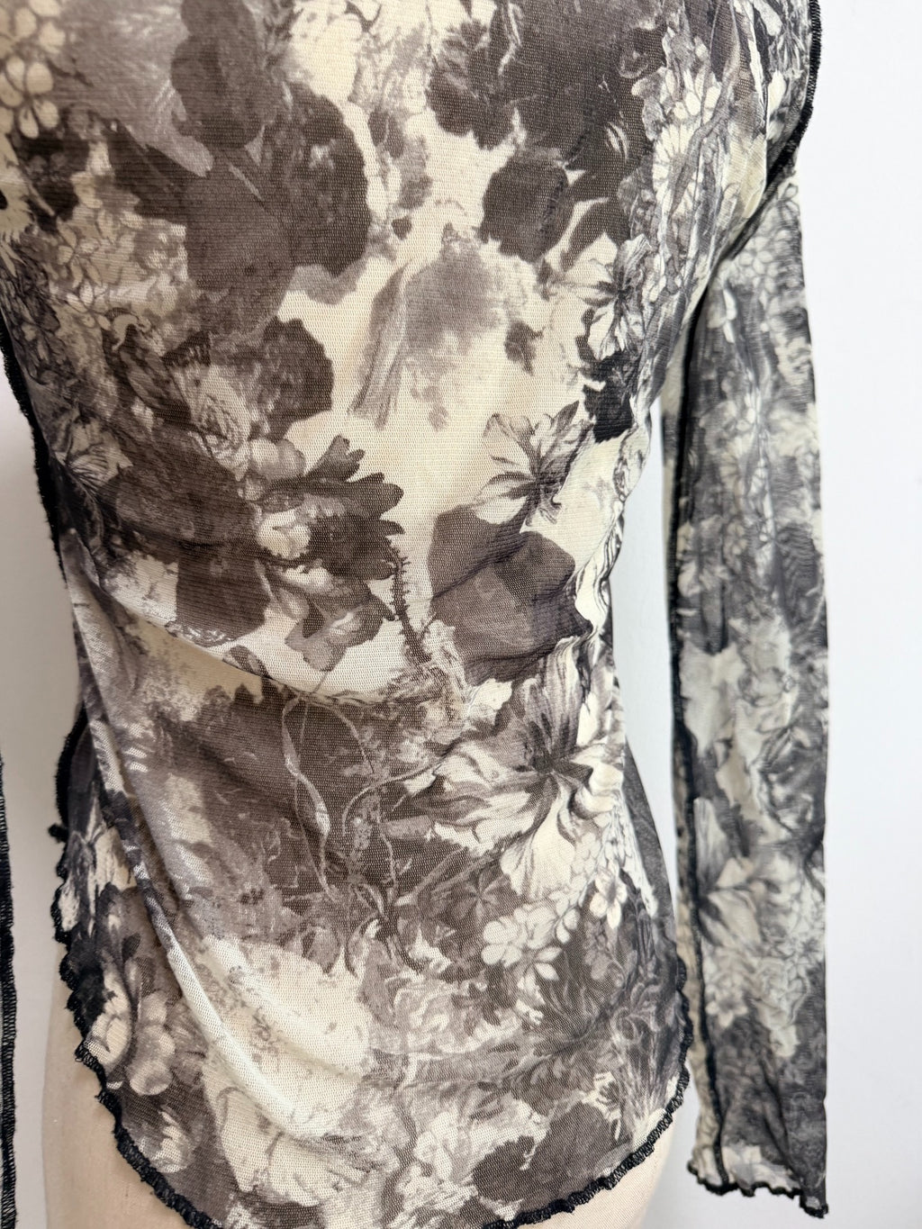 Jean Paul Gaultier Floral Top