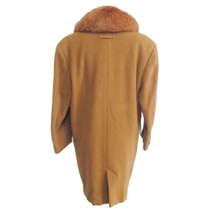 Jean Paul Gaultier Scarf Collar Double-Breasted Coat