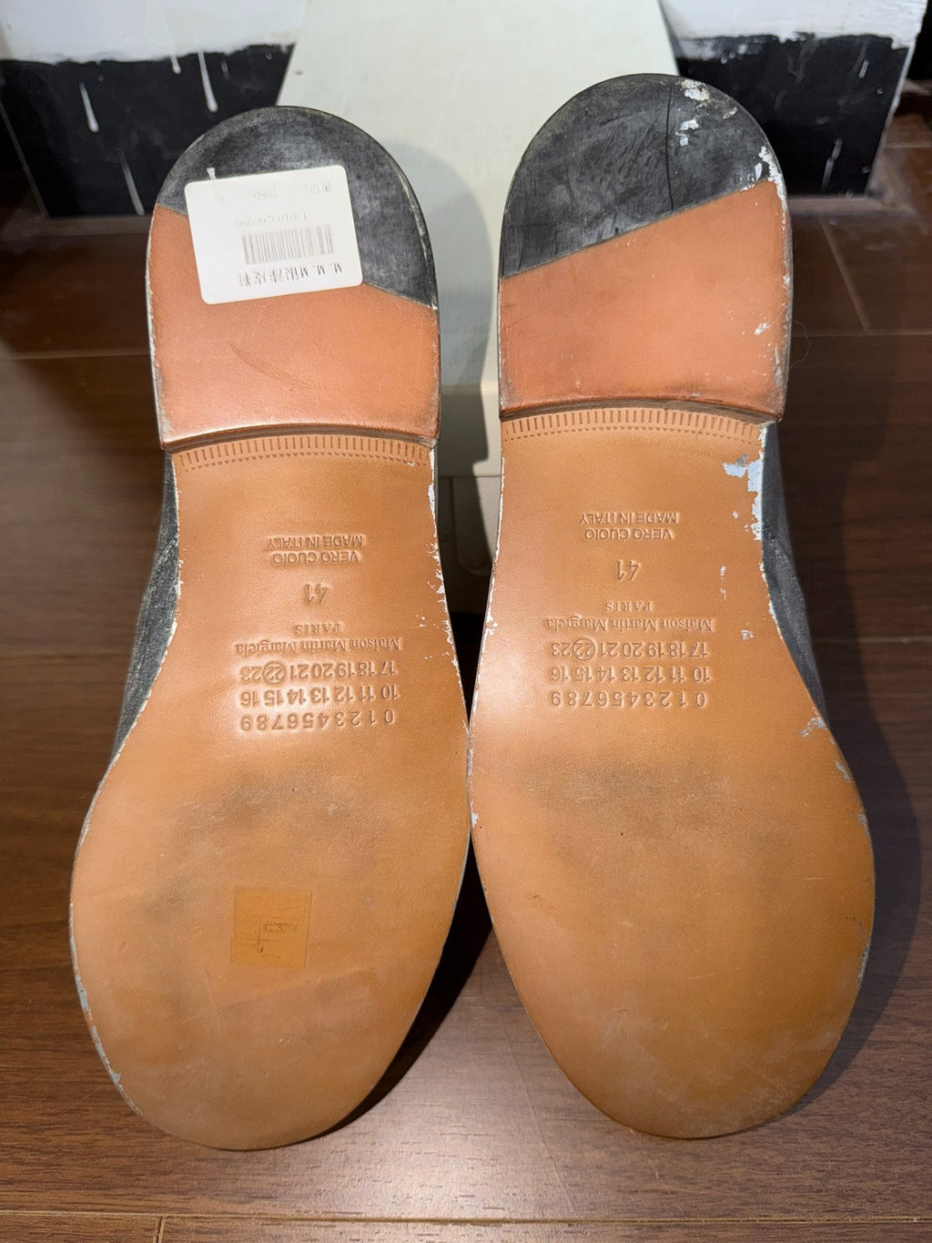 Maison Margiela Silver Loafers