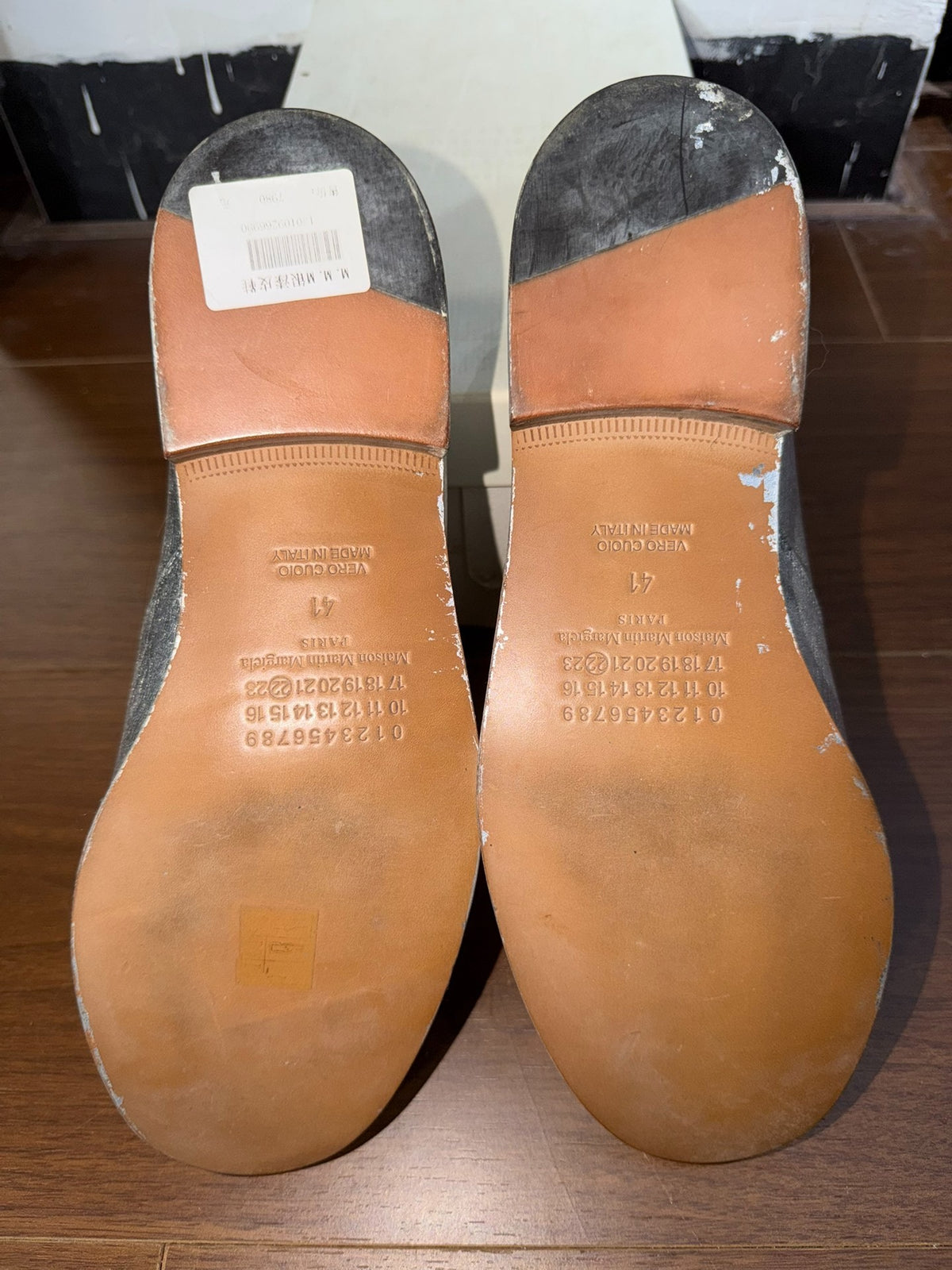 Maison Margiela Silver Loafers