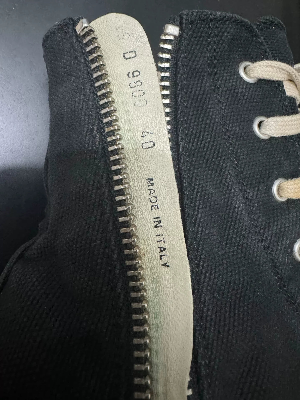 Rick Owens Drkshdw Canvas Sneakers
