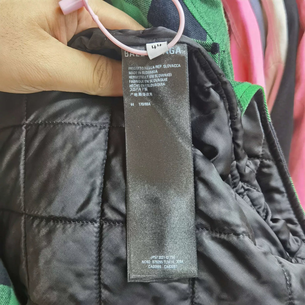 Balenciaga Plaid Jacket