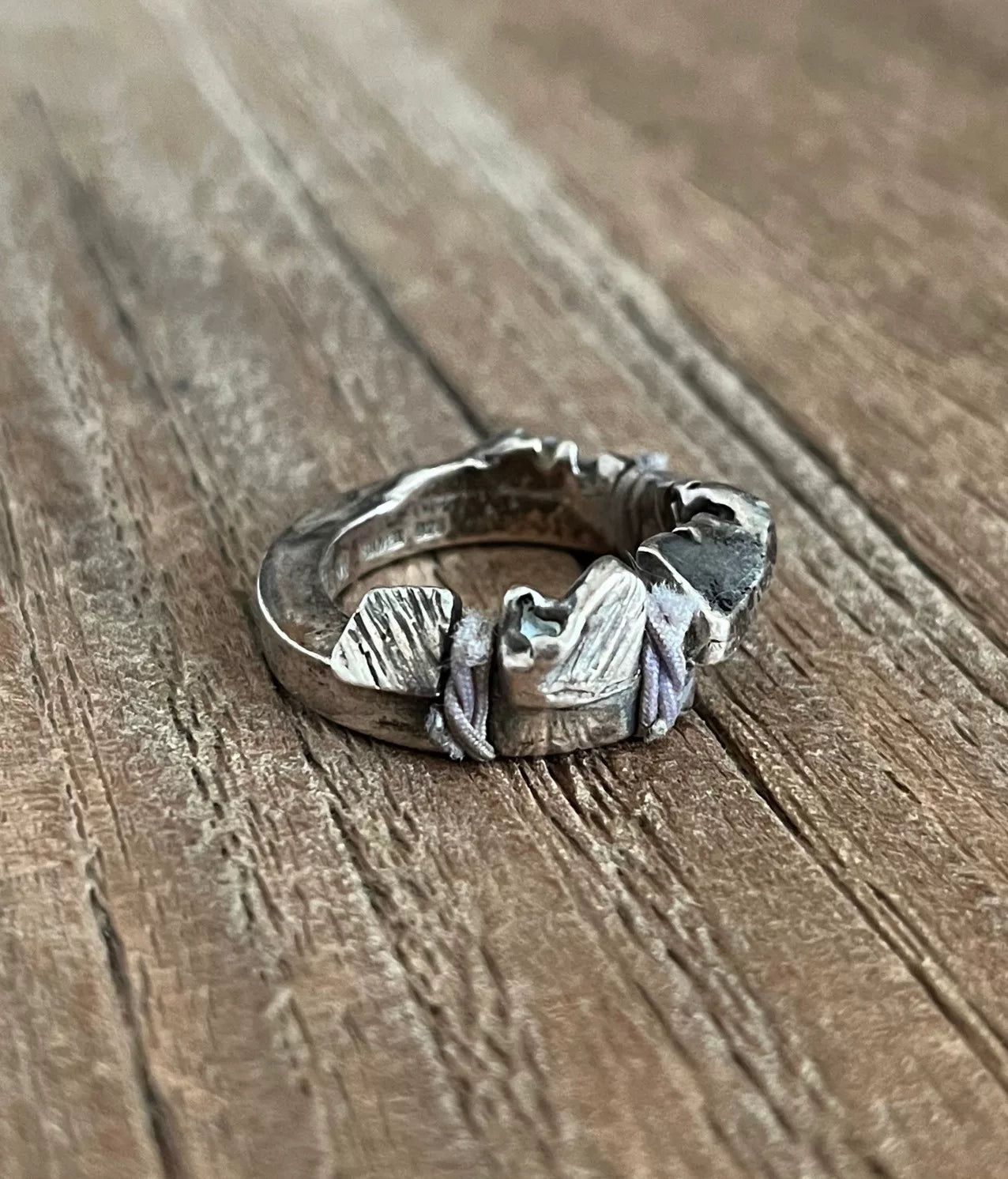Number (N)ine 01SS Silver Ring