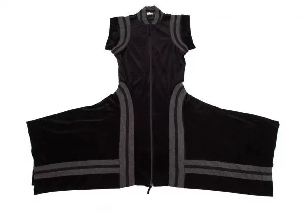 Jean Paul Gaultier Vintage Black Zip-Up Dress