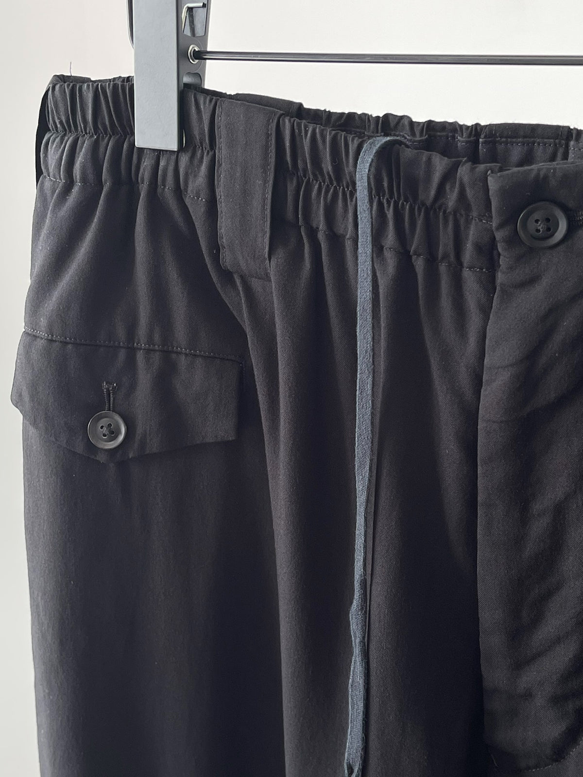 Yohji Yamamoto 16aw Pocket Drawstring Trousers