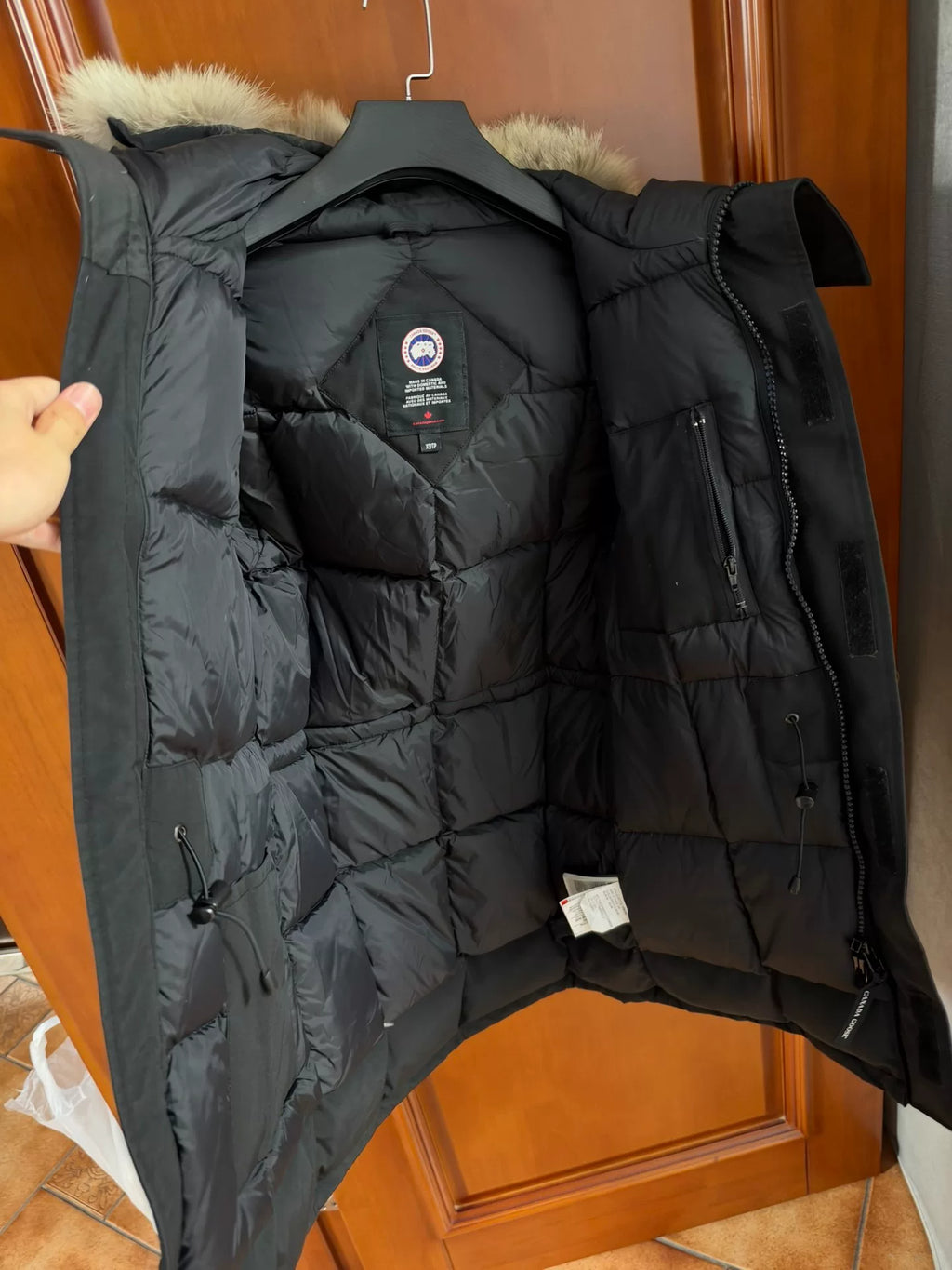 Canada Goose Black Langford Down Jacket