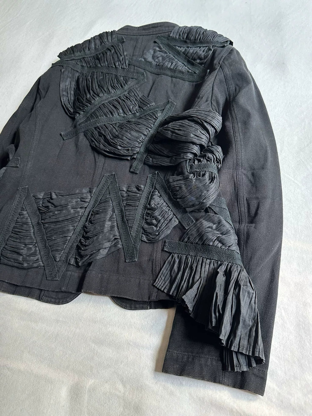 Issey Miyake 2003 White Runway Jacket