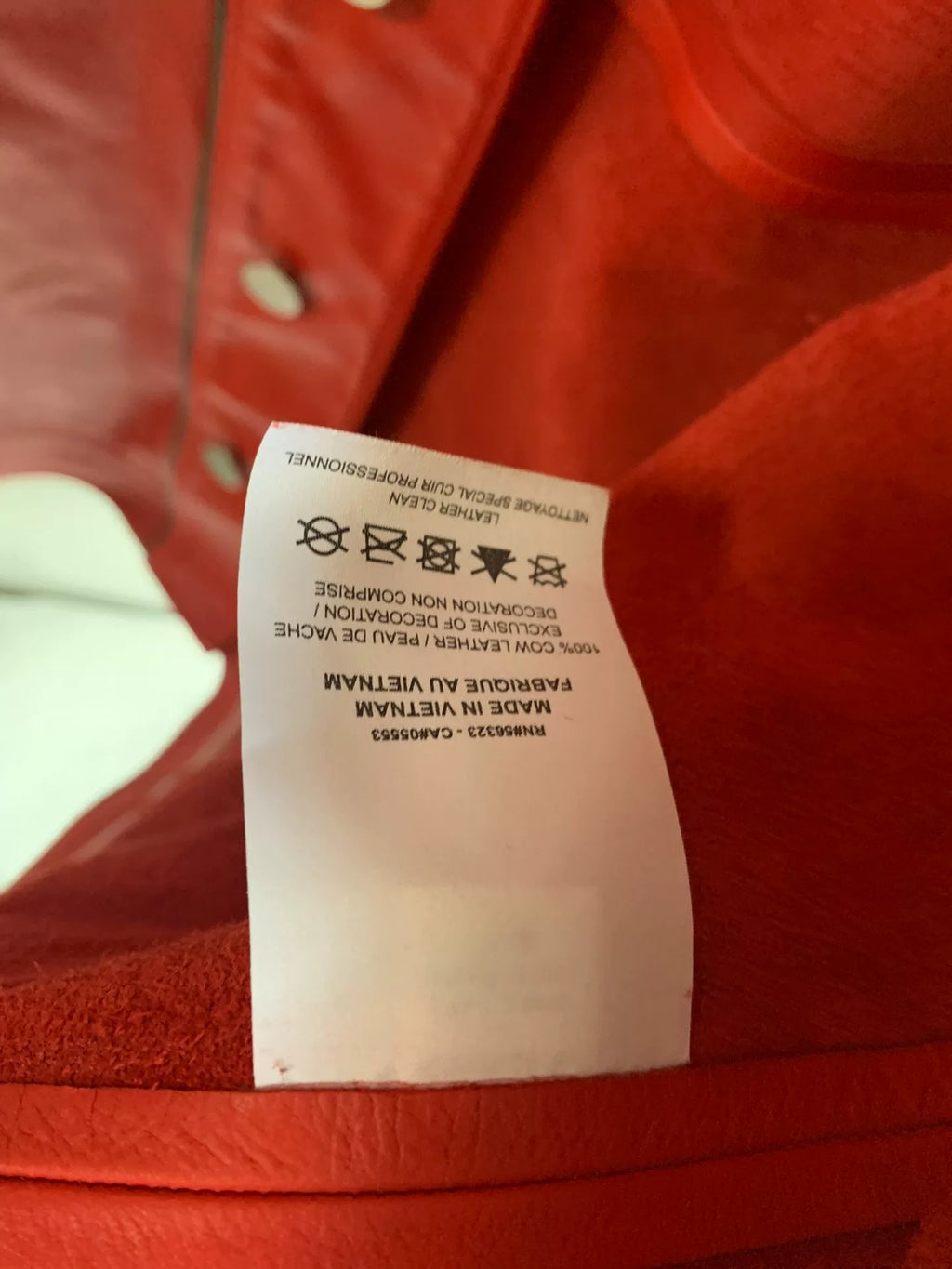 Nike x Supreme FW19 Leather Baseball Jacket