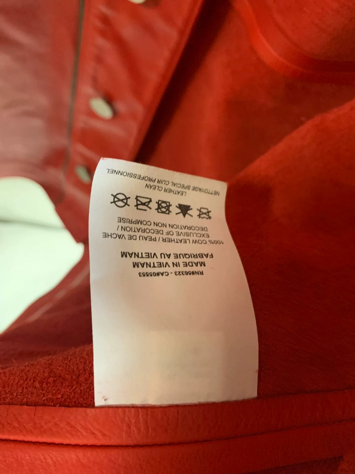 Nike x Supreme FW19 Leather Baseball Jacket