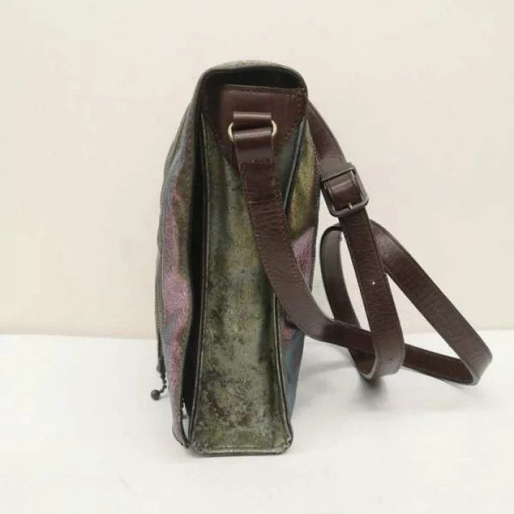 Jean Paul Gaultier Jade Beetle Zipper Deconstructed Crossbody Bag