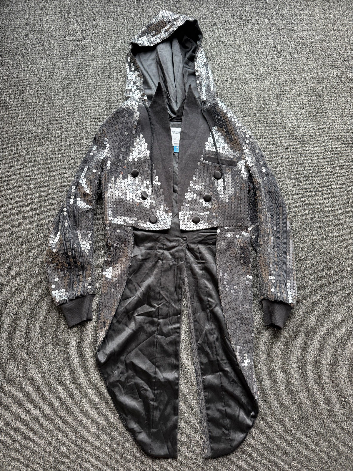 jeremy scott adidas Sequined tailcoat