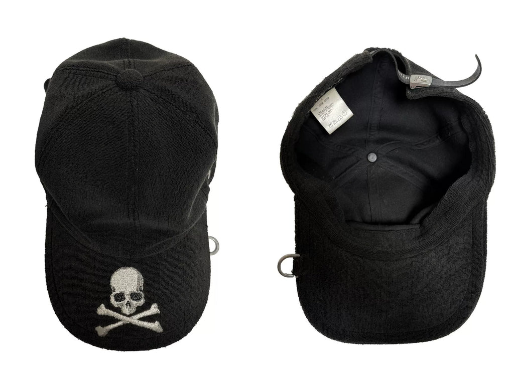Mastermind Japan 10SS Mainline Terry Silver Embroidered Skull Baseball Cap