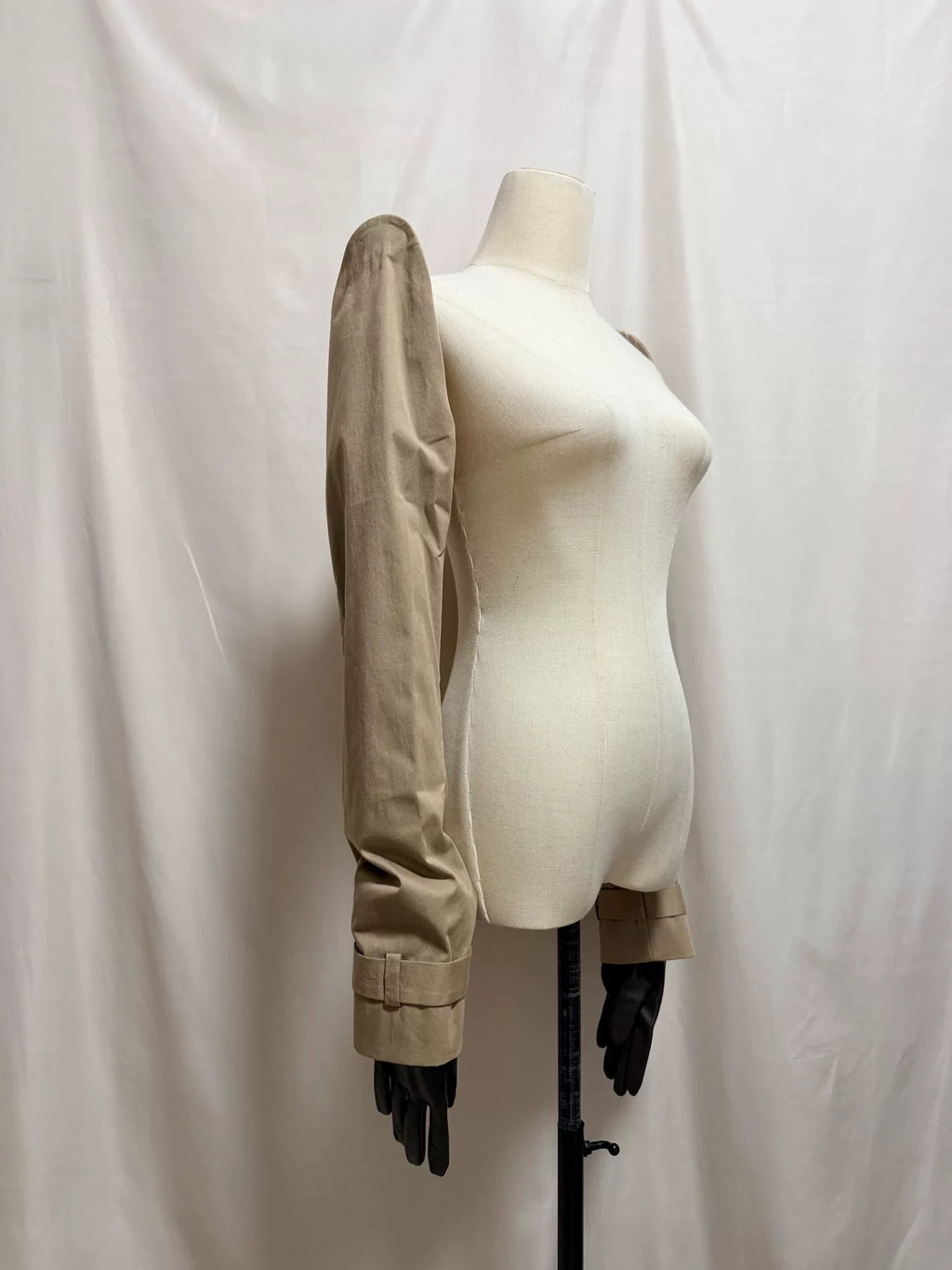 Maison Margiela 12AW Deconstructed Gloves Beige