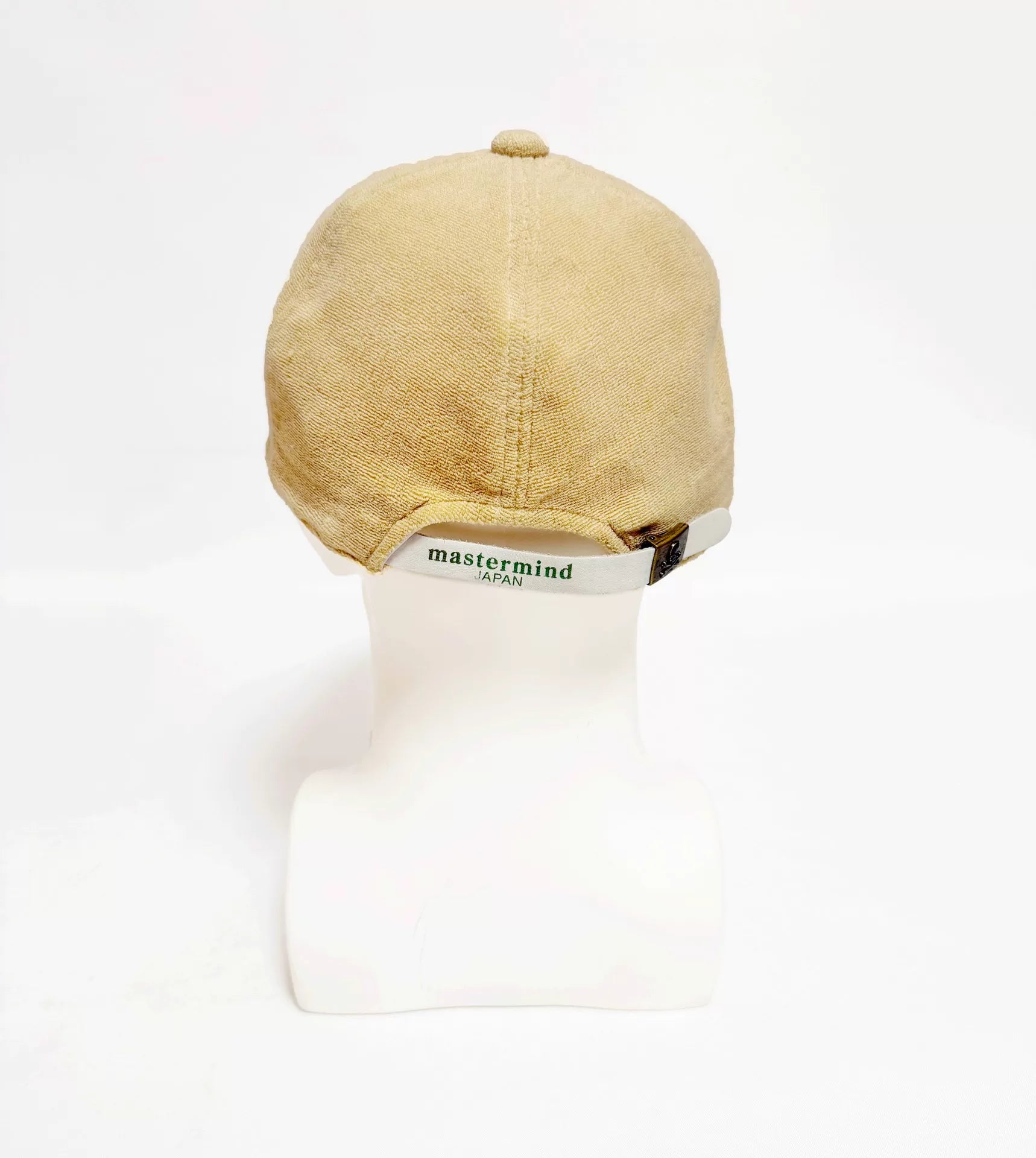 Mastermind Japan 10SS Mainline Terry Gold Embroidered Skull Baseball Cap
