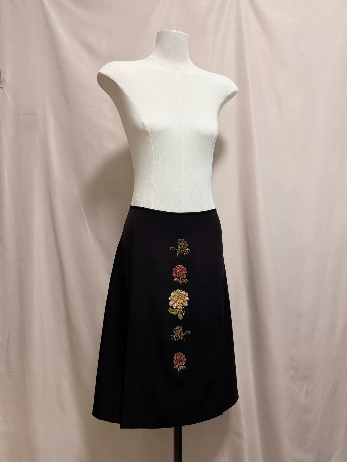 Vivienne Tam Embroidered Skirt