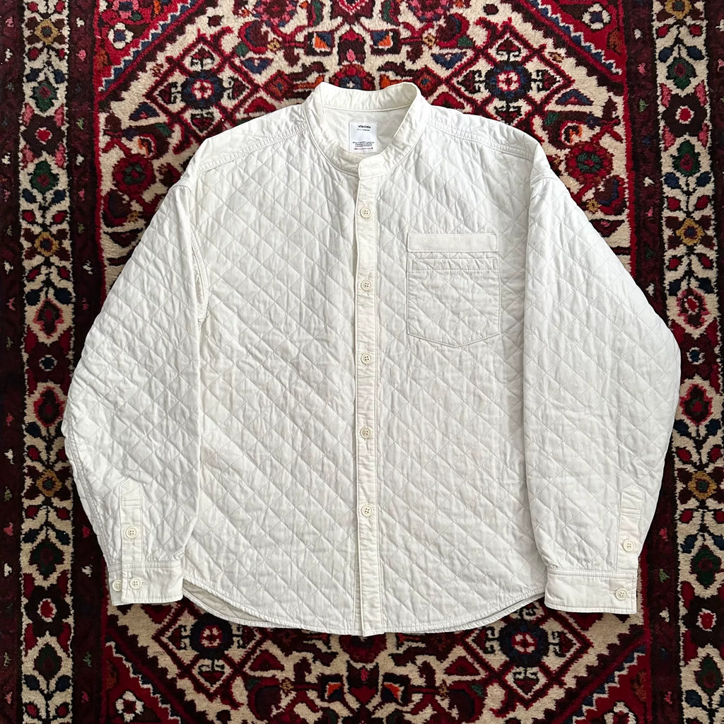 visvim 25ss QUILTED PALMER L/S Nylon Shirt