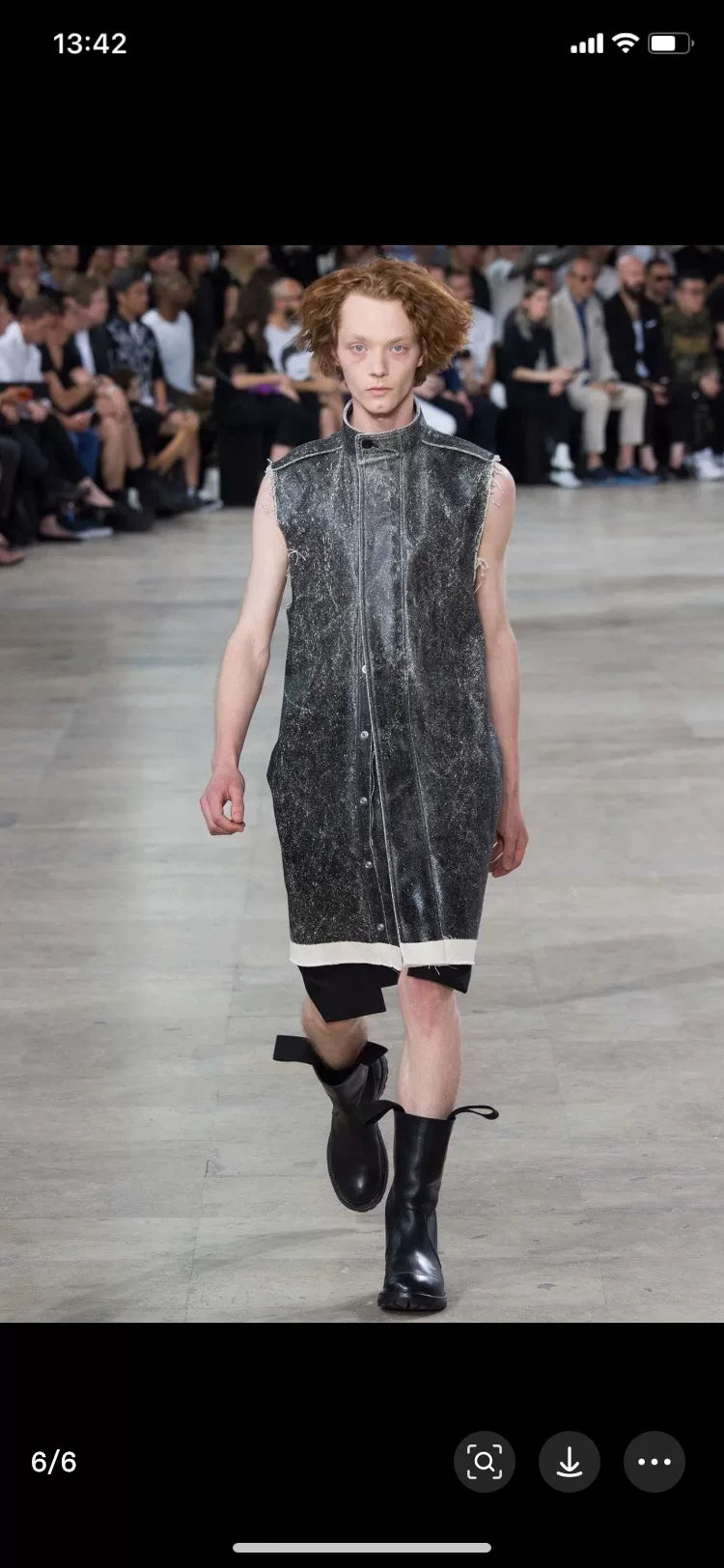 Rick Owens 16SS Runway Vest