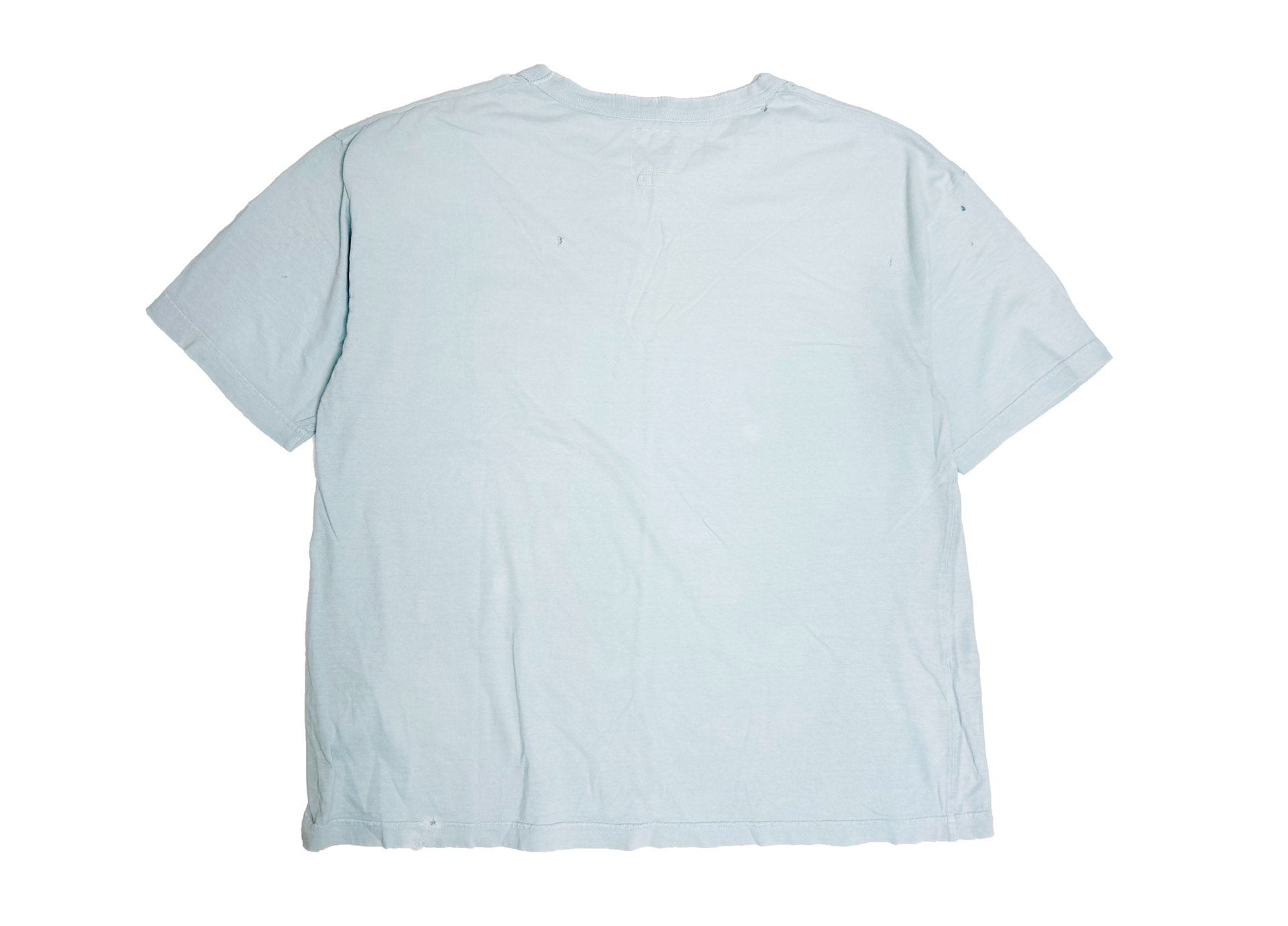 Visvim 22SS Amplus Distressed Tee S/S Crash Cotton Crew T-Shirt