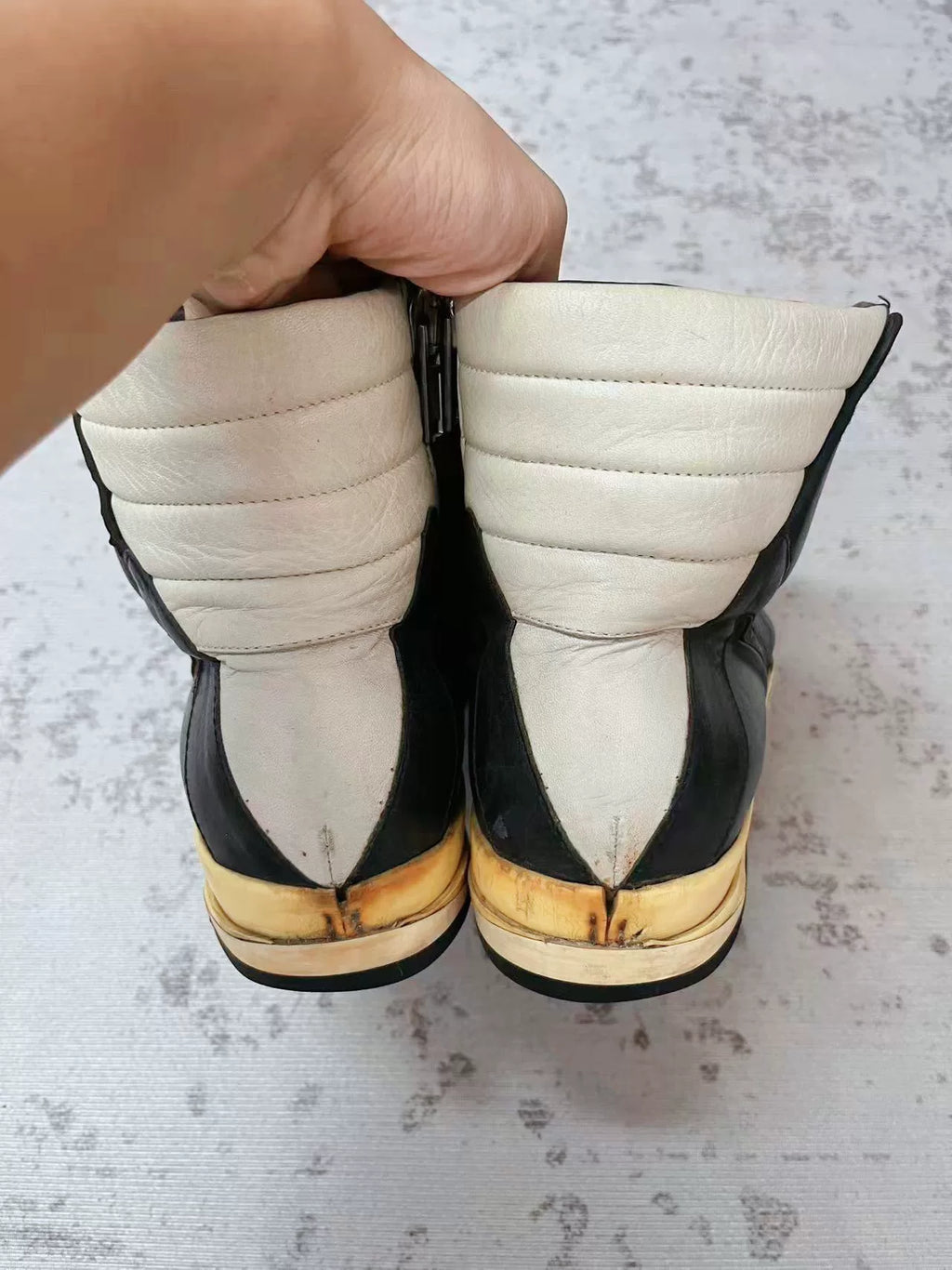Rick Owens SS10 Studded Platform Boots