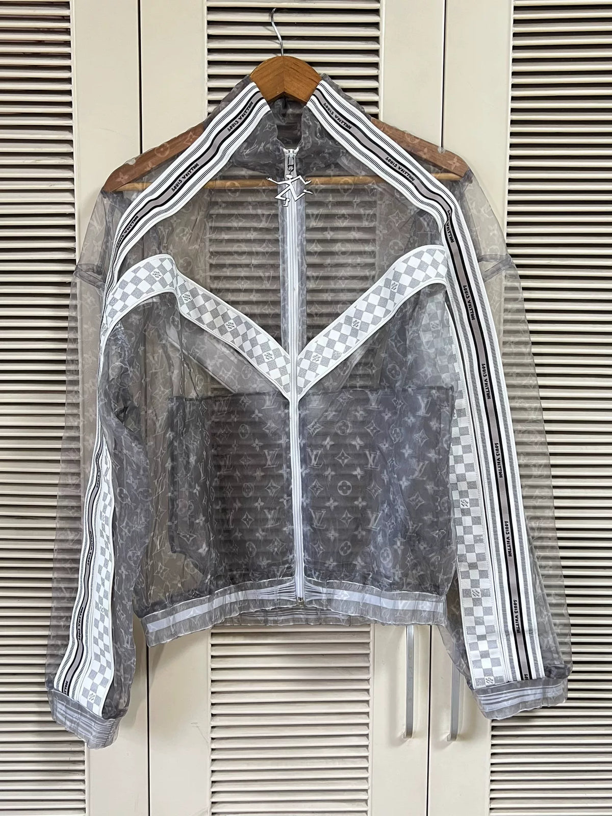 Louis Vuitton LV transparent organza jacket