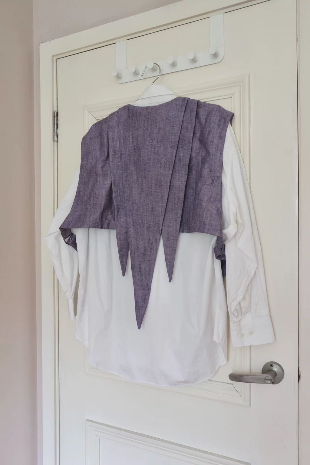 Kiko Kostadinov SS22 Violet Torino Pocket Vest