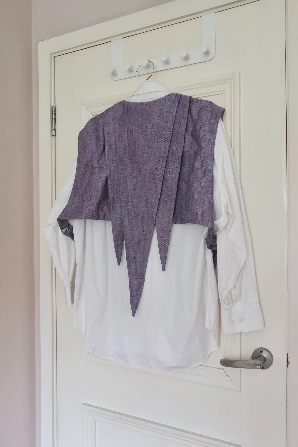 Kiko Kostadinov SS22 Violet Torino Pocket Vest