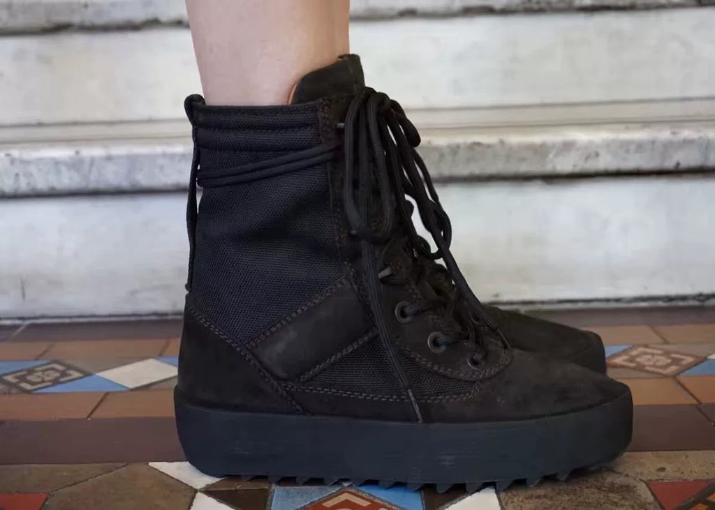 Yeezy SEASON 3 Black Military Boots