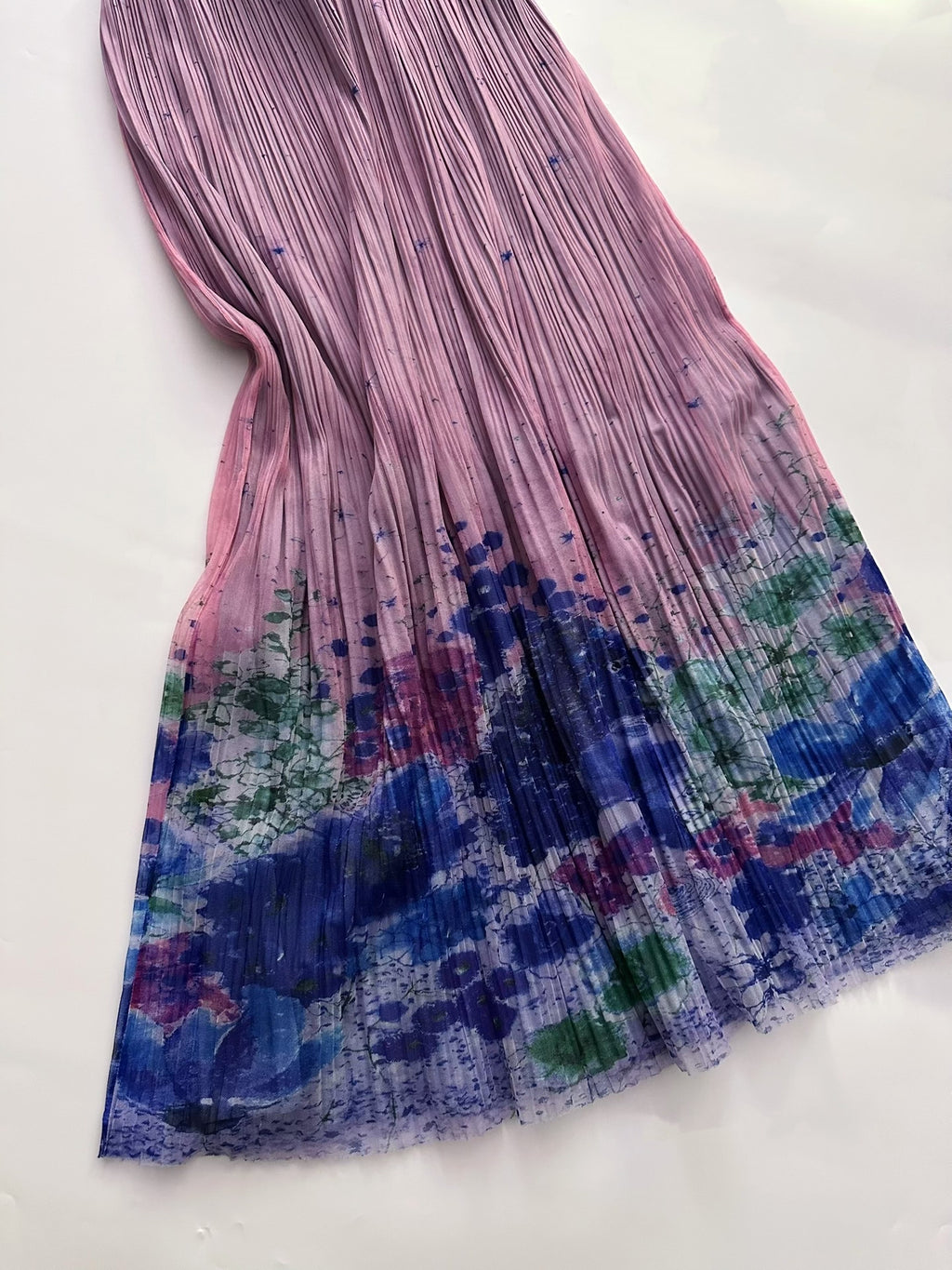 Issey Miyake Midi Purple Skirt