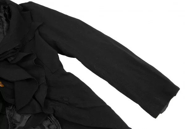 COMME des GARCONS Vintage Black Lace Tuxedo Jacket