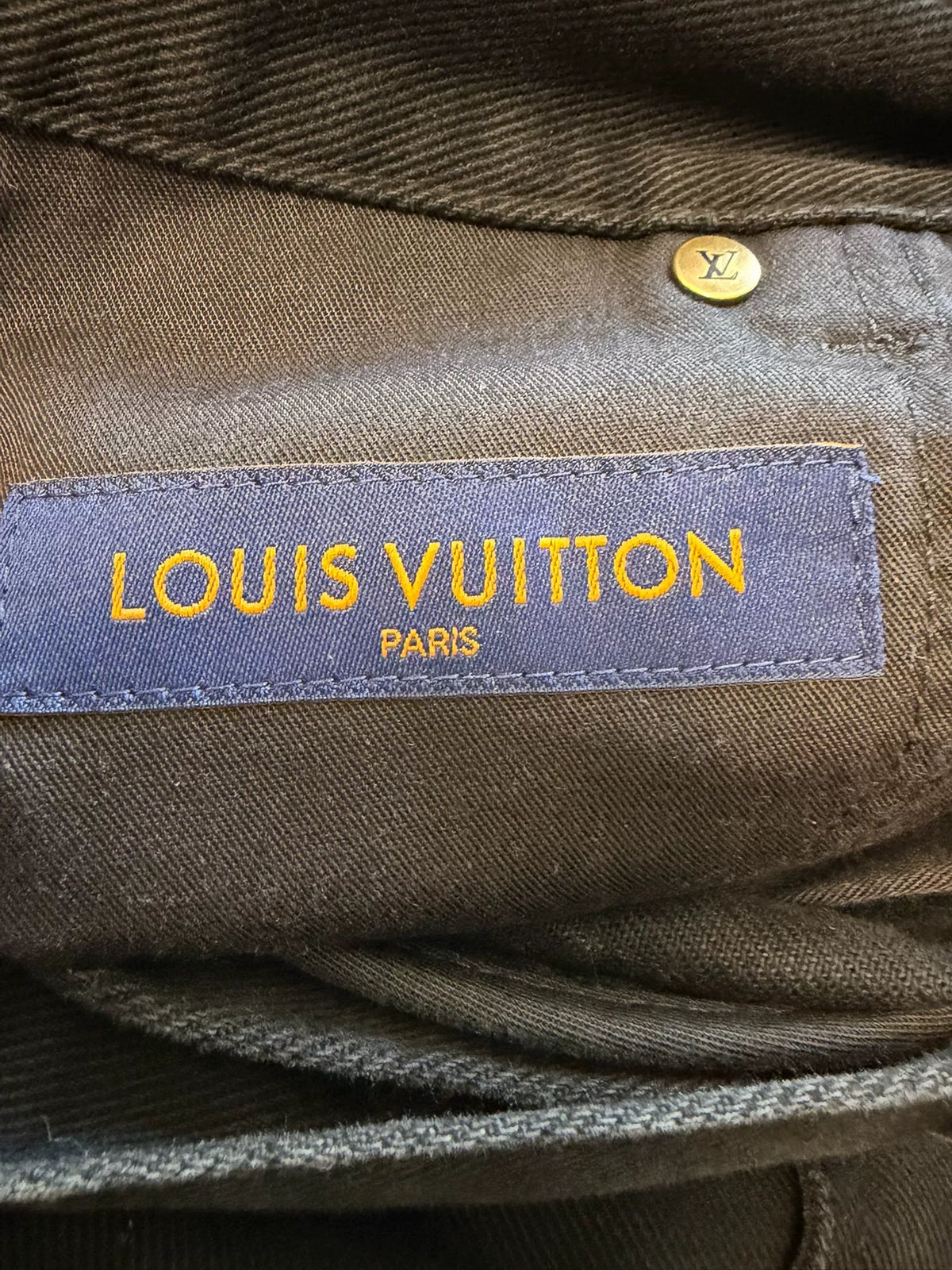 Louis Vuitton Graffiti Denim Jeans