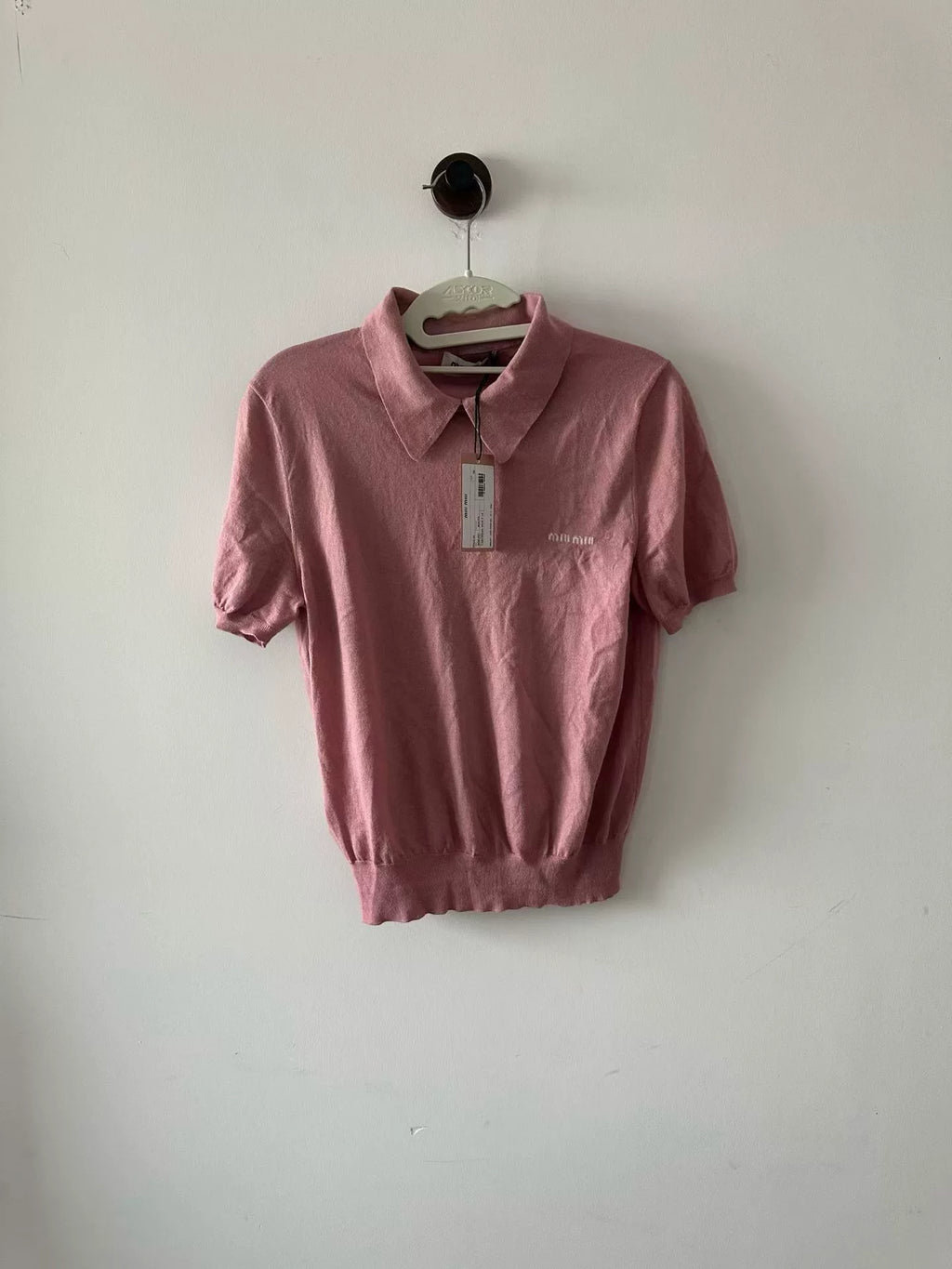 Miu Miu Cashmere Polo Sweater