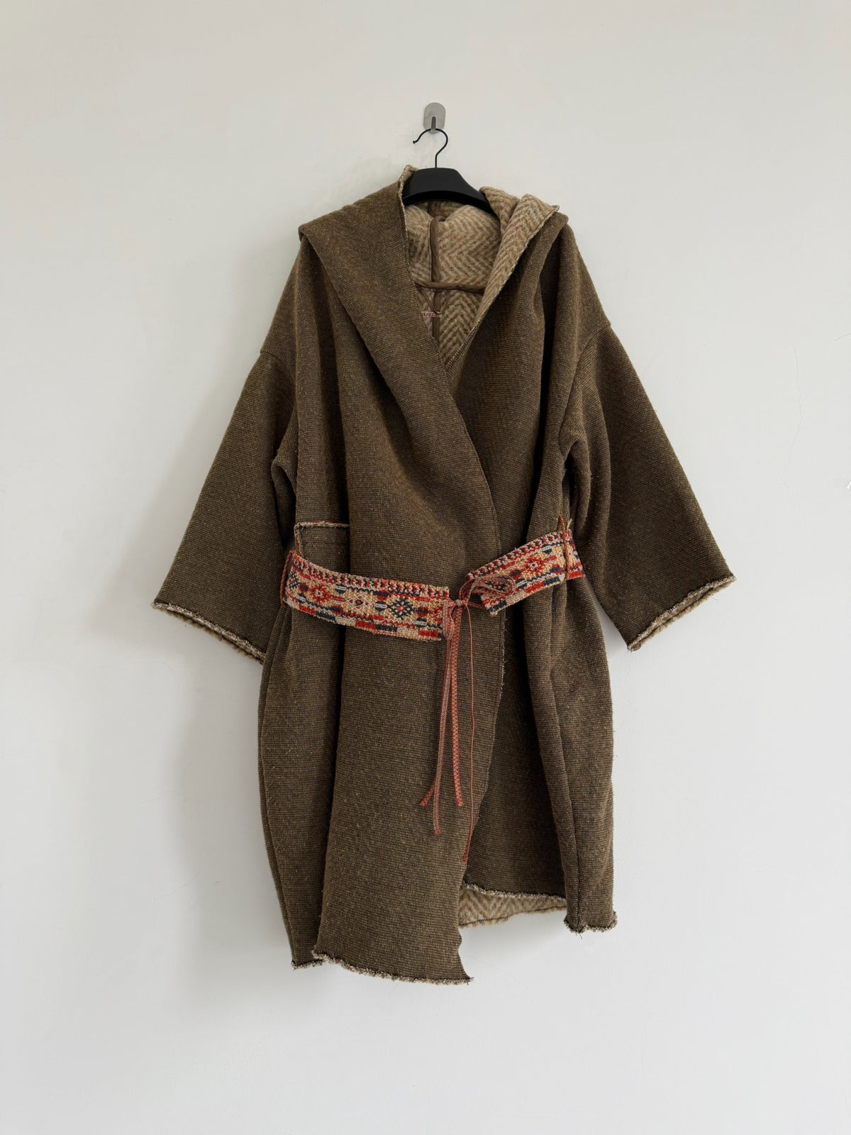 Kapital Kazuhiko Hirata Vintage Long Robe Hooded Coat