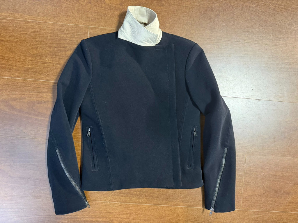 Helmut Lang Black Teddy Jacket