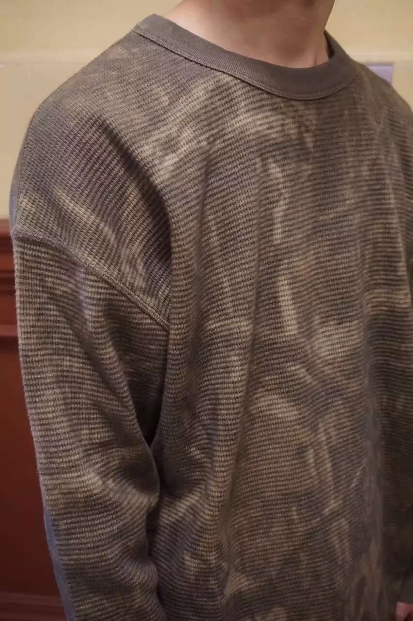 Yeezy Season 3 Deadwood Camo Thermal Long Sleeve Cotton Top