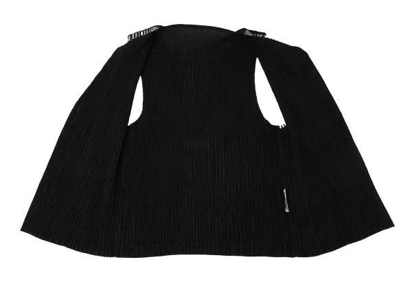 Issey Miyake Vintage Striped Pleated Vest