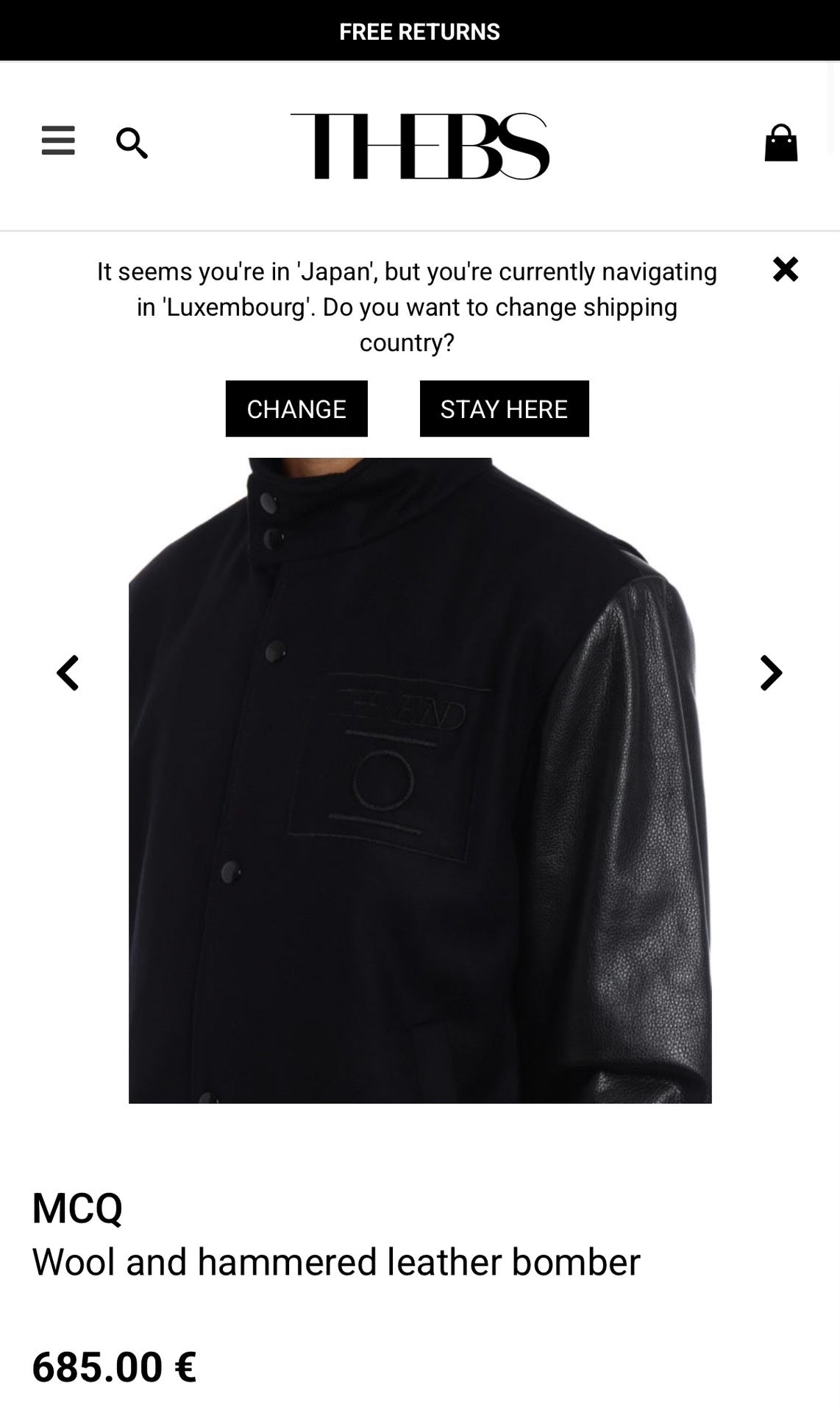 Alexander McQueen 17AW End Embroidered Leather Jacket