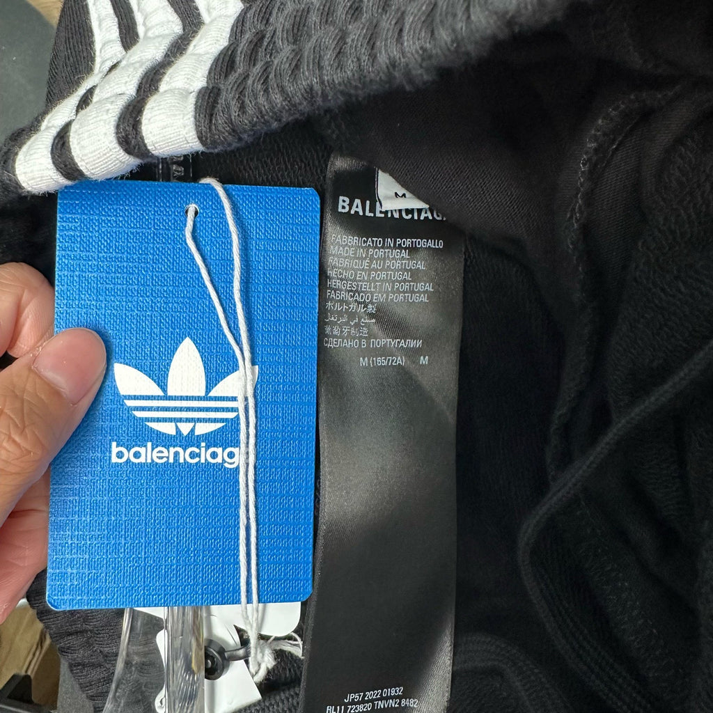 Balenciaga x adidas Collab Black Sweatpants