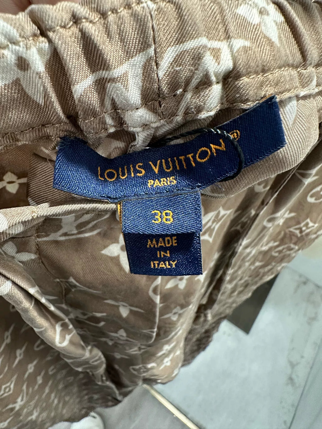 Louis Vuitton Monogram All-Over Print Pants