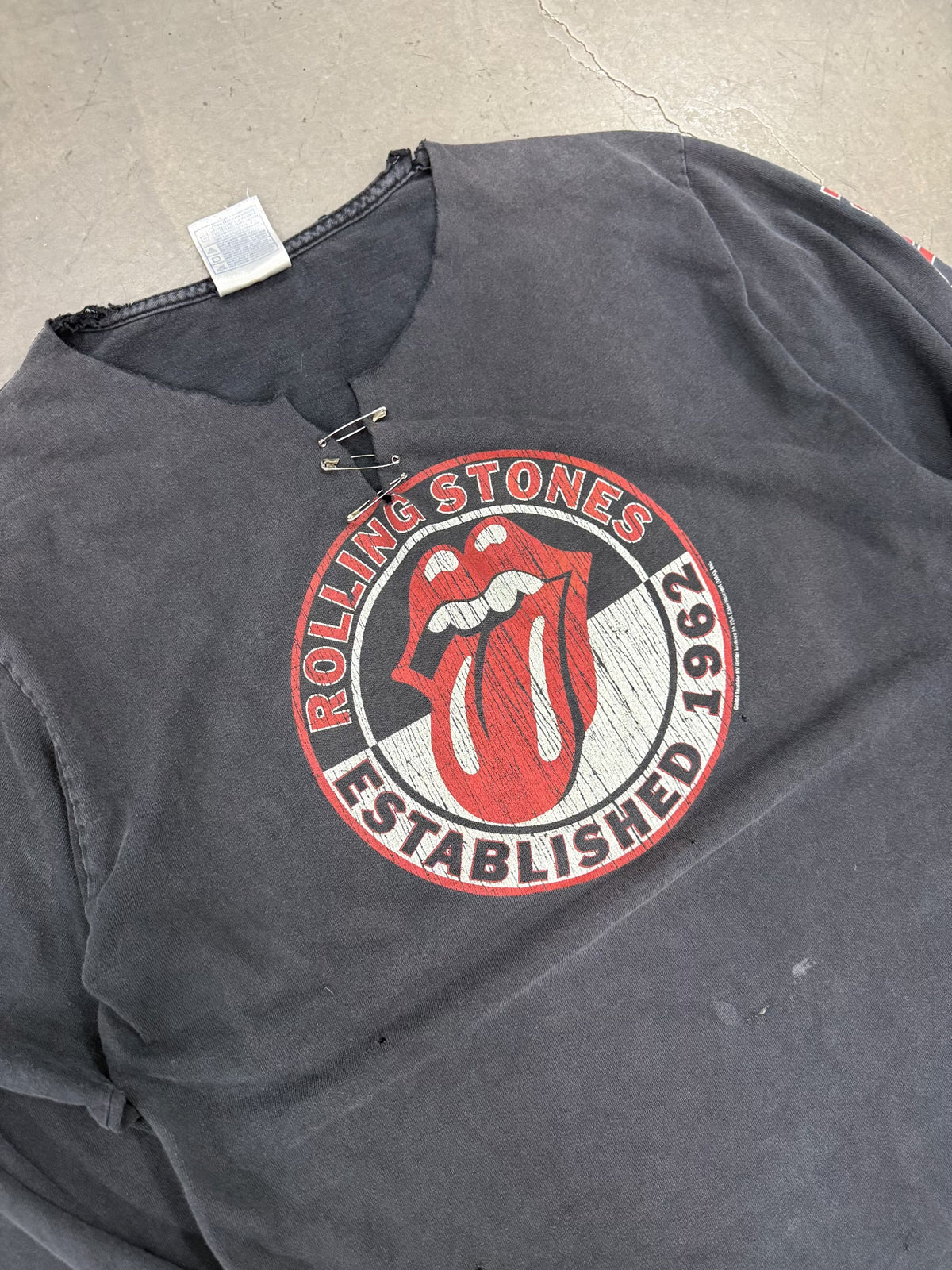 Rolling Stones Long Sleeve 90s Top