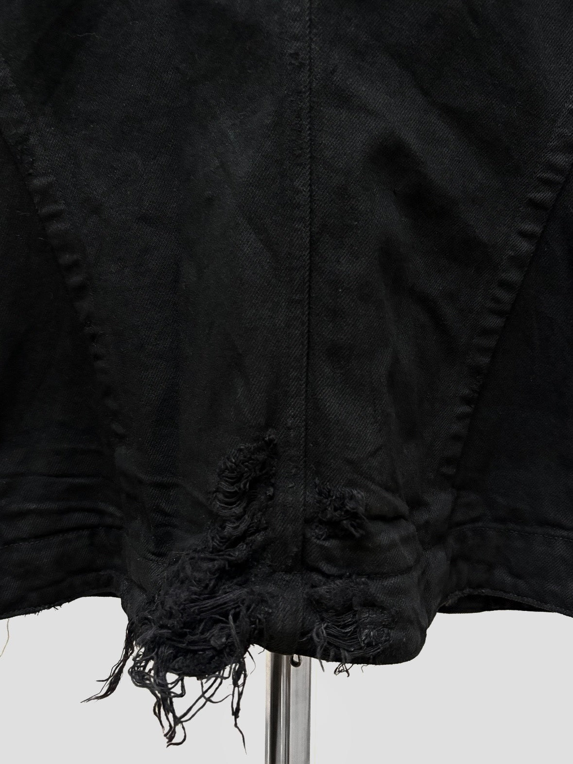 Julius7 FW09 Distressed Denim Jacket